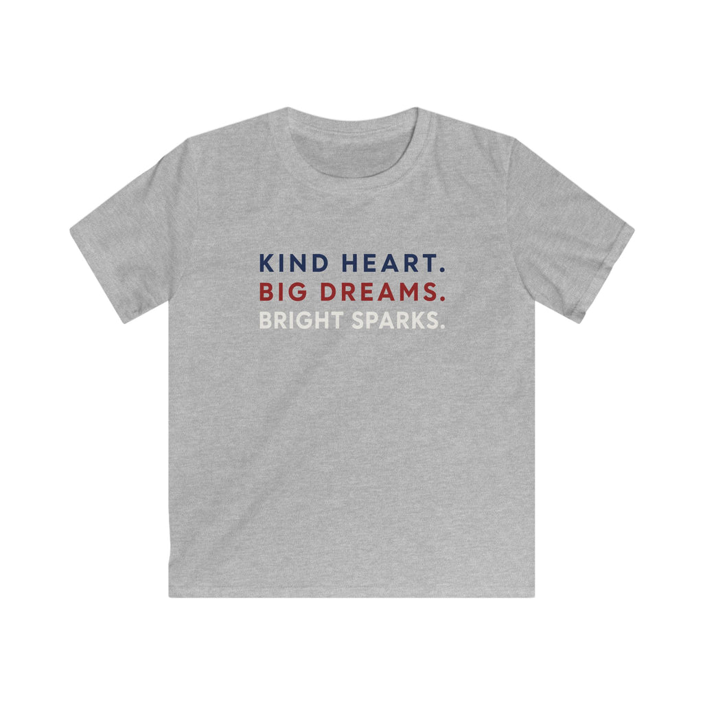 USA Heart, Dreams, Sparks - Kids Tee
