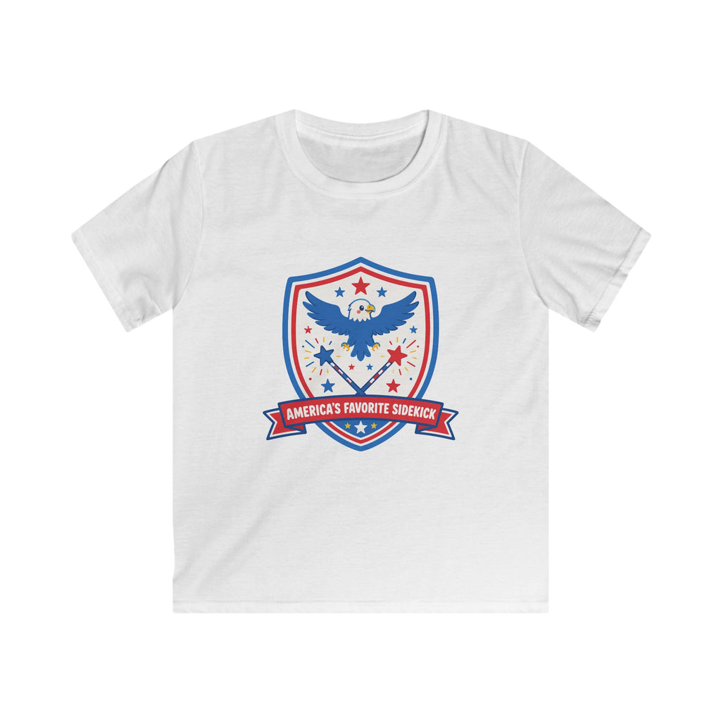 USA America's Favorite Sidekick - Kids Tee