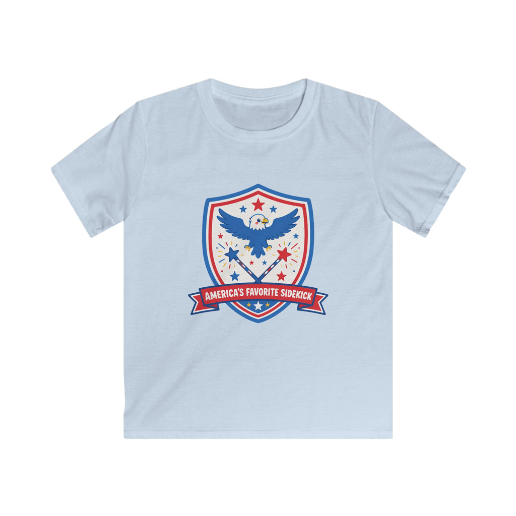 USA America's Favorite Sidekick - Kids Tee