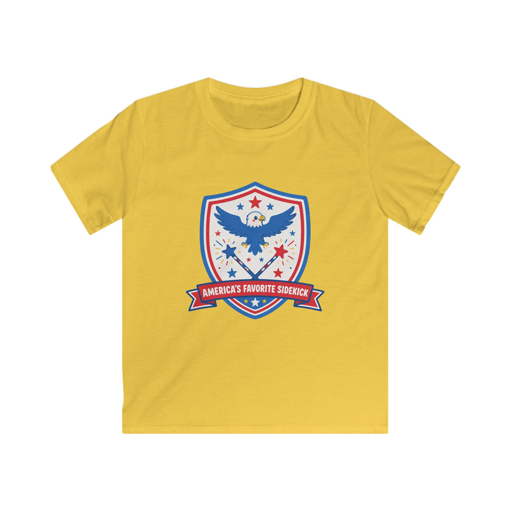 USA America's Favorite Sidekick - Kids Tee