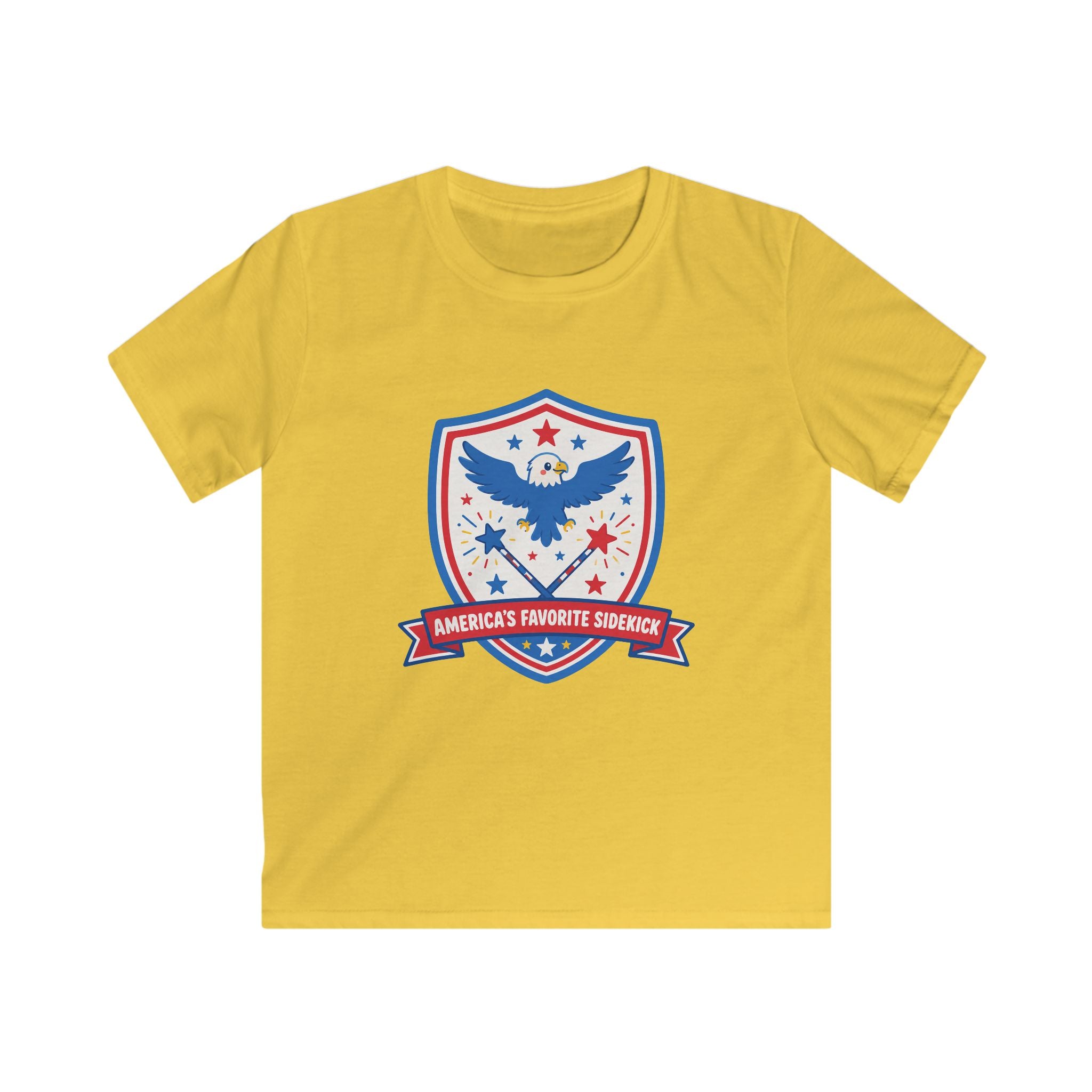USA America's Favorite Sidekick - Kids Tee