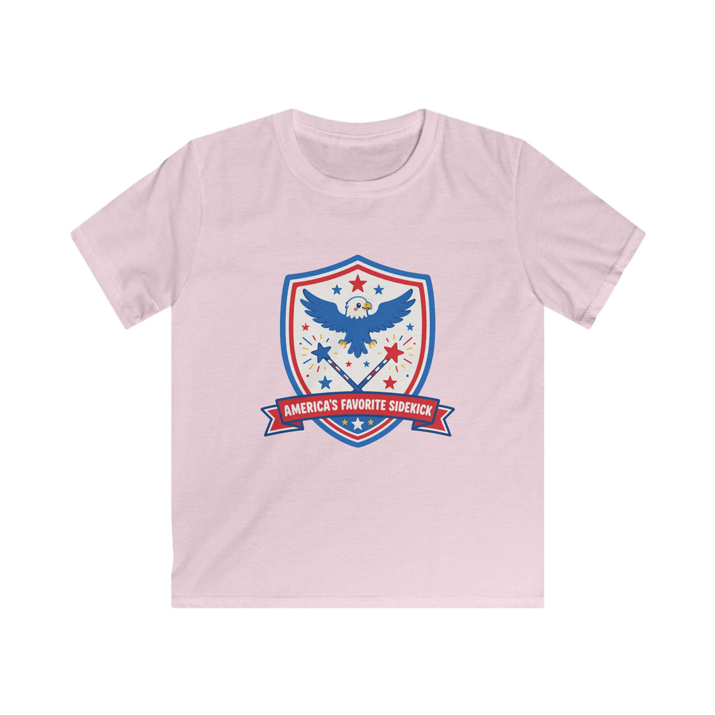 USA America's Favorite Sidekick - Kids Tee