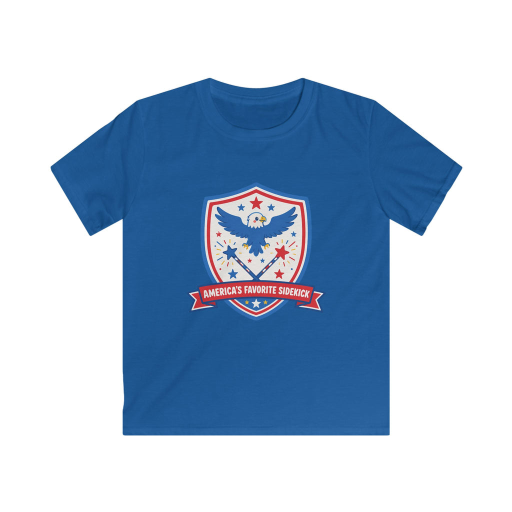 USA America's Favorite Sidekick - Kids Tee
