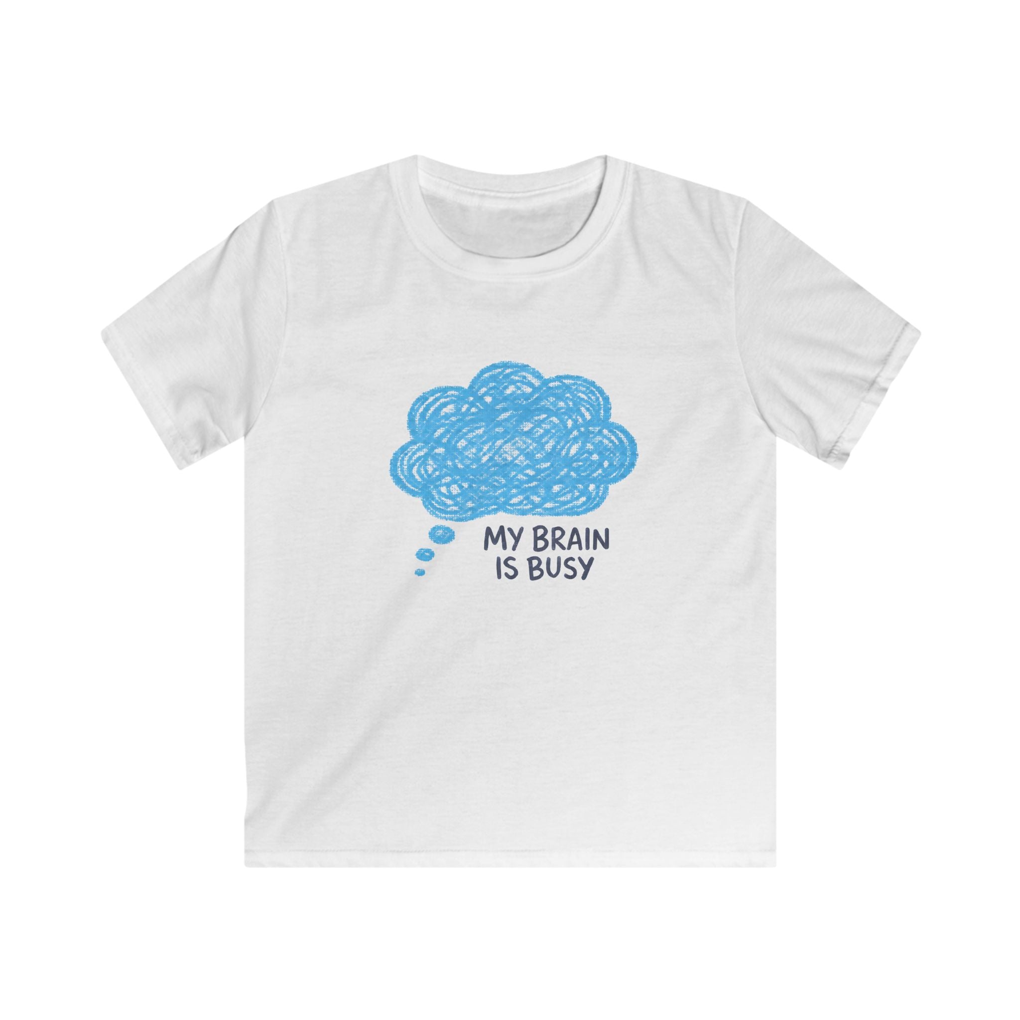 My Brain Is Busy - Kids Tee