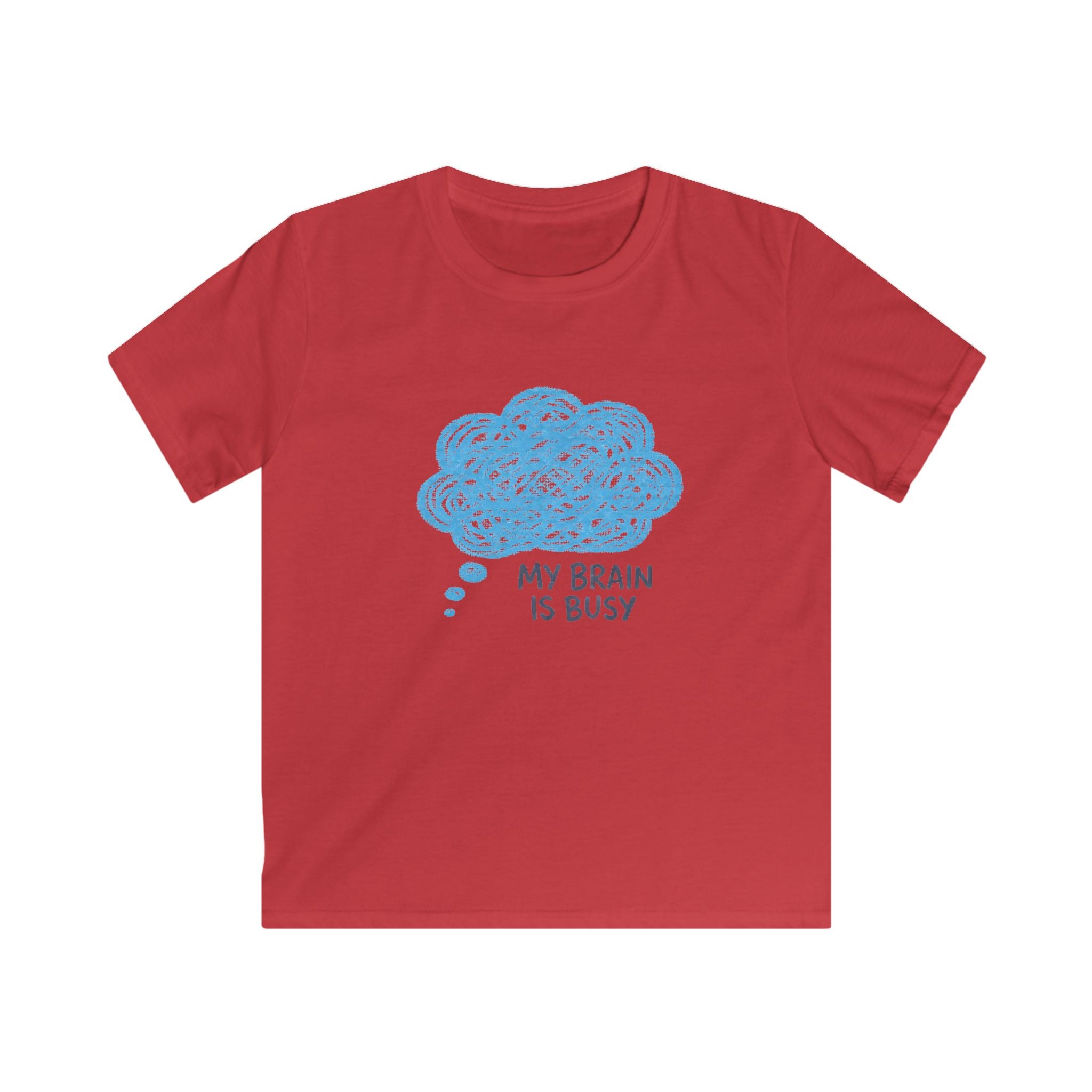My Brain Is Busy - Kids Tee