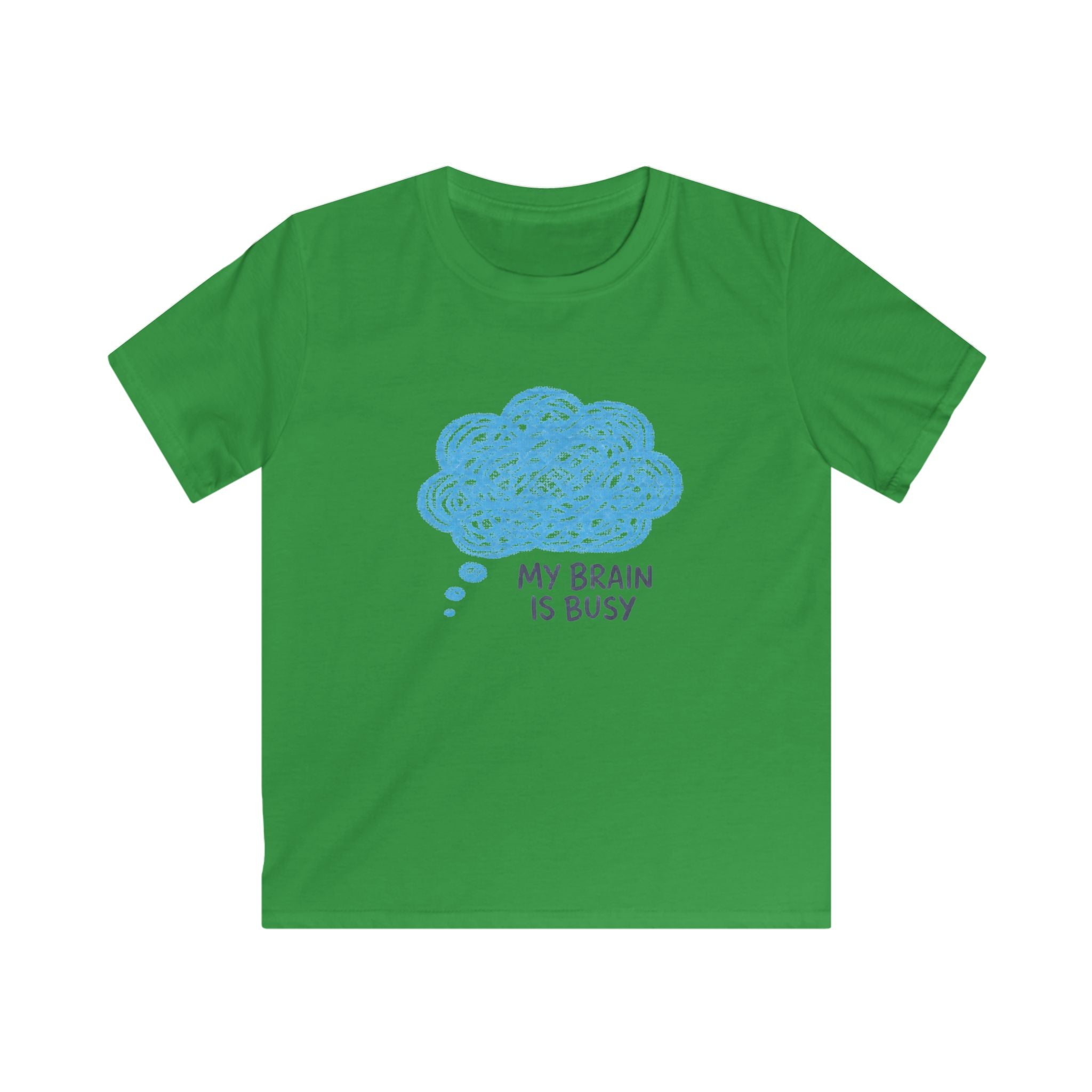 My Brain Is Busy - Kids Tee