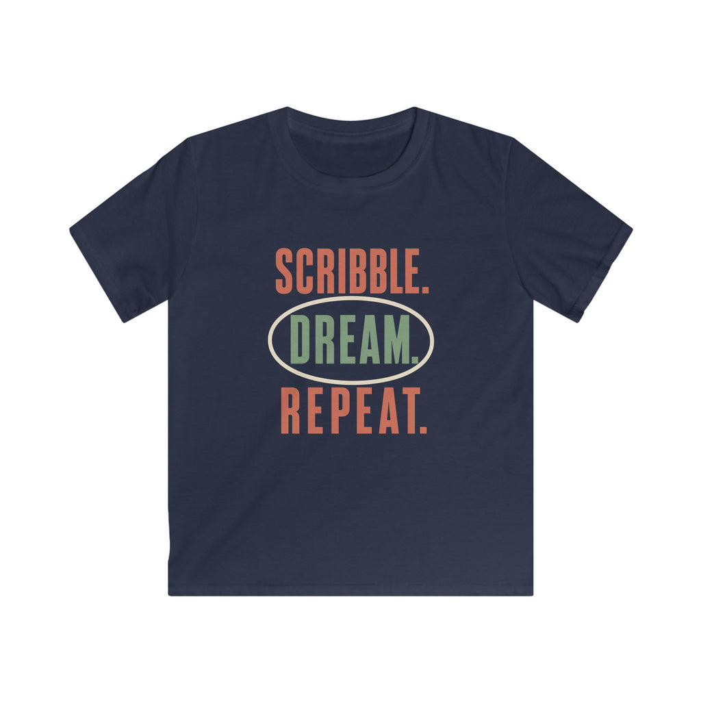 Scribble. Dream. Repeat. - Kids Tee