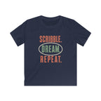 Scribble. Dream. Repeat. - Kids Tee