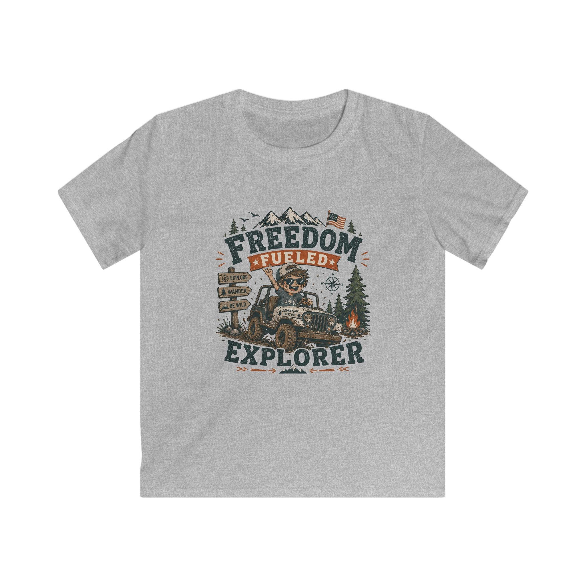 USA Freedom Fueled 1 - Kids Tee