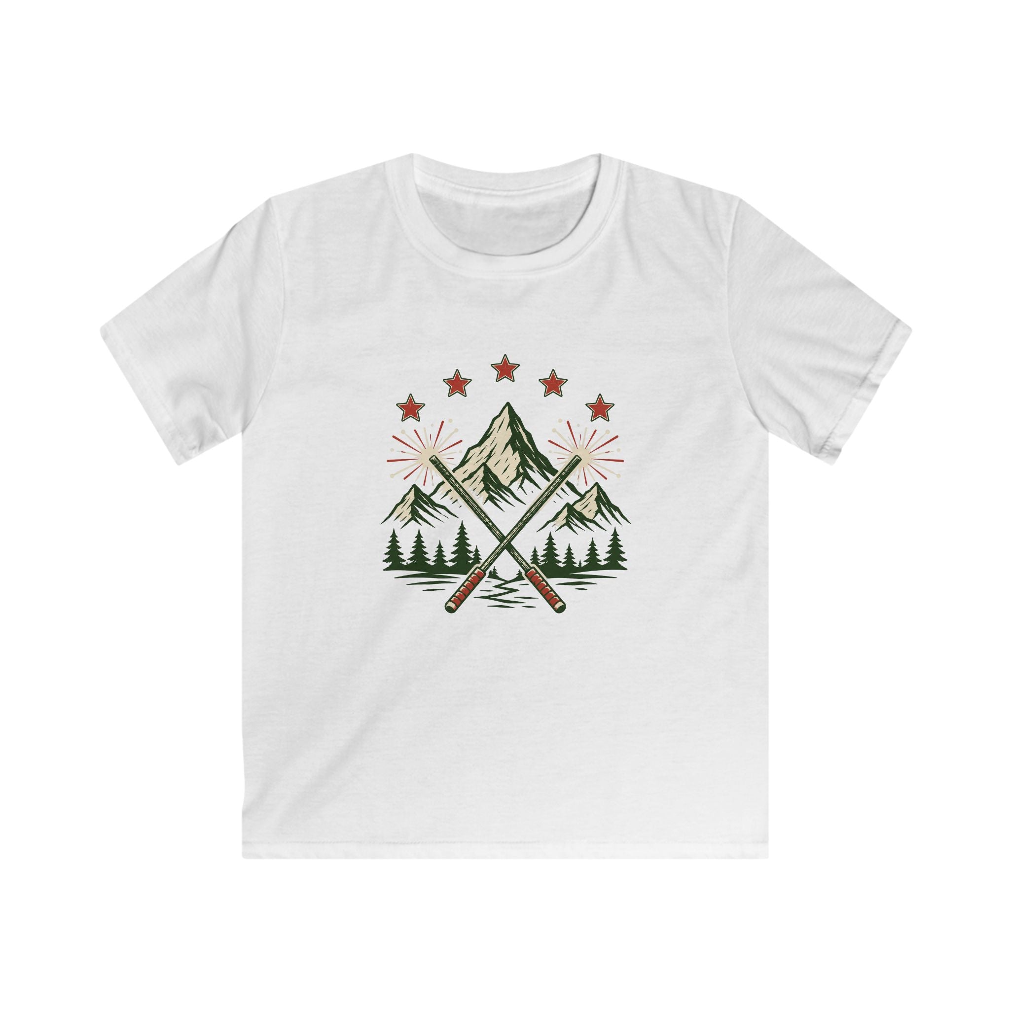 USA Mountain Sparklers - Kids Tee