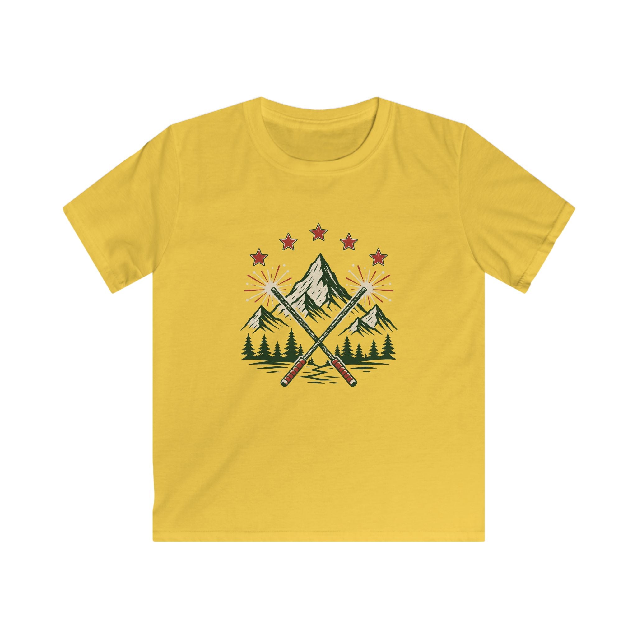 USA Mountain Sparklers - Kids Tee