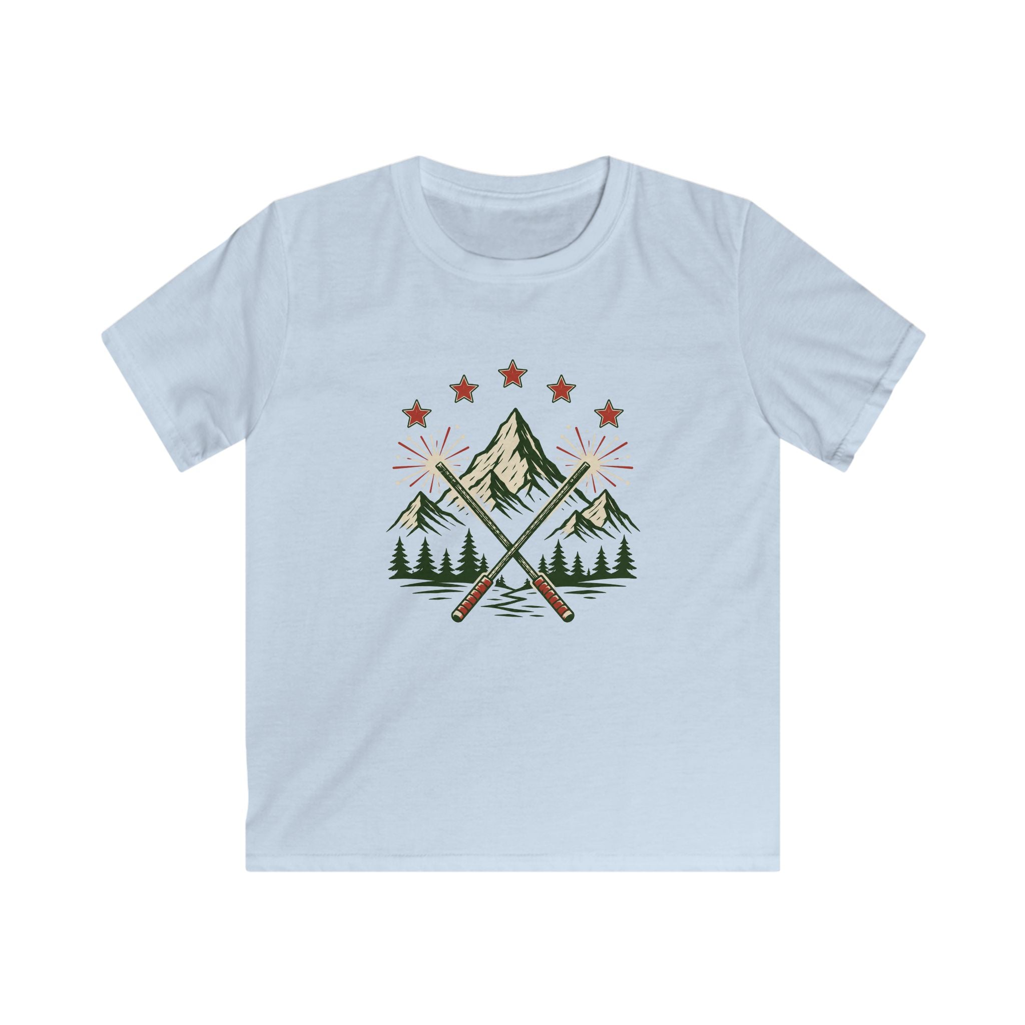 USA Mountain Sparklers - Kids Tee