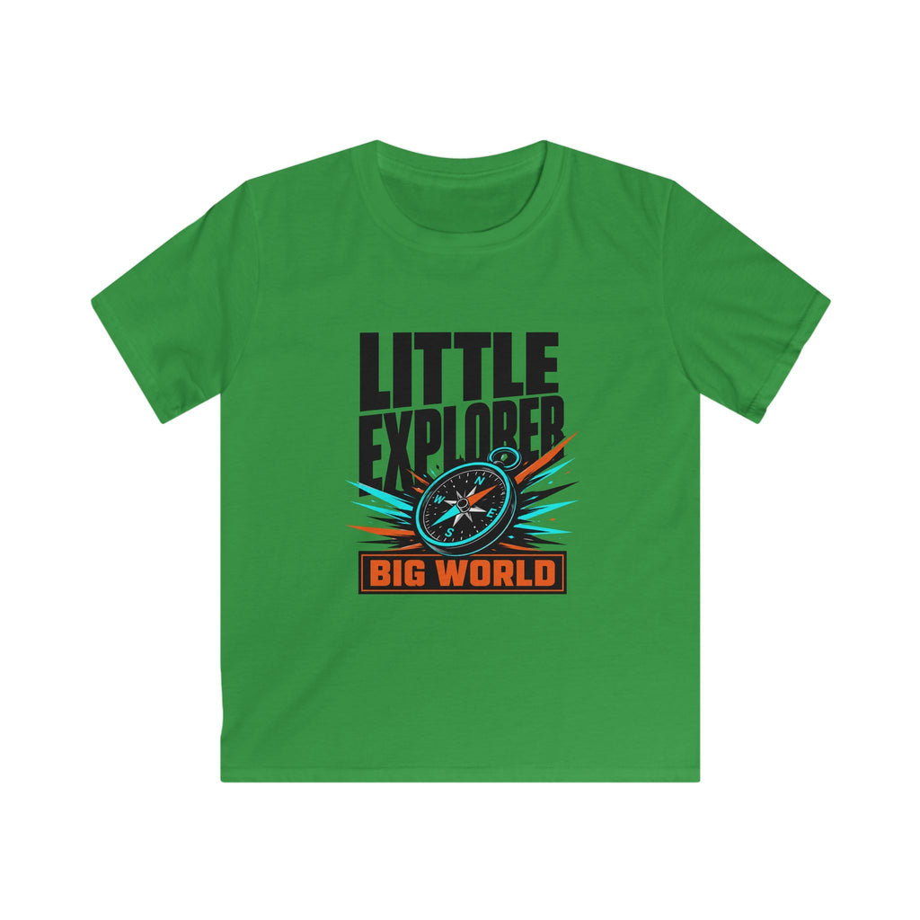 Little Explorer Big World - Kids Tee