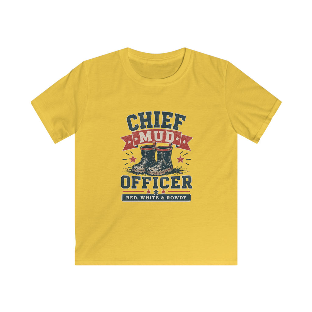 USA Chief Mud Officer - Kids Tee