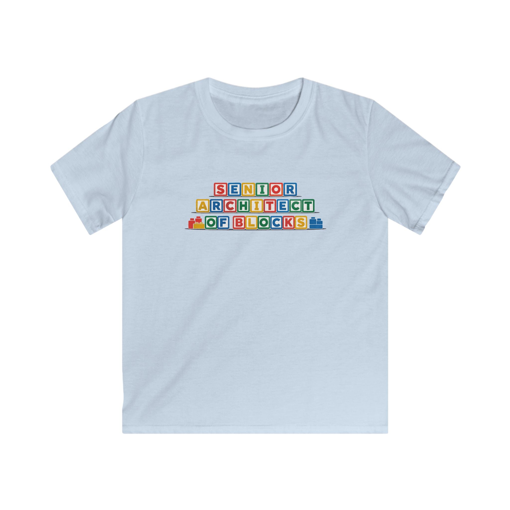 Senior Architect Of Blocks - Kids Tee