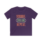 Scribble. Dream. Repeat. - Kids Tee