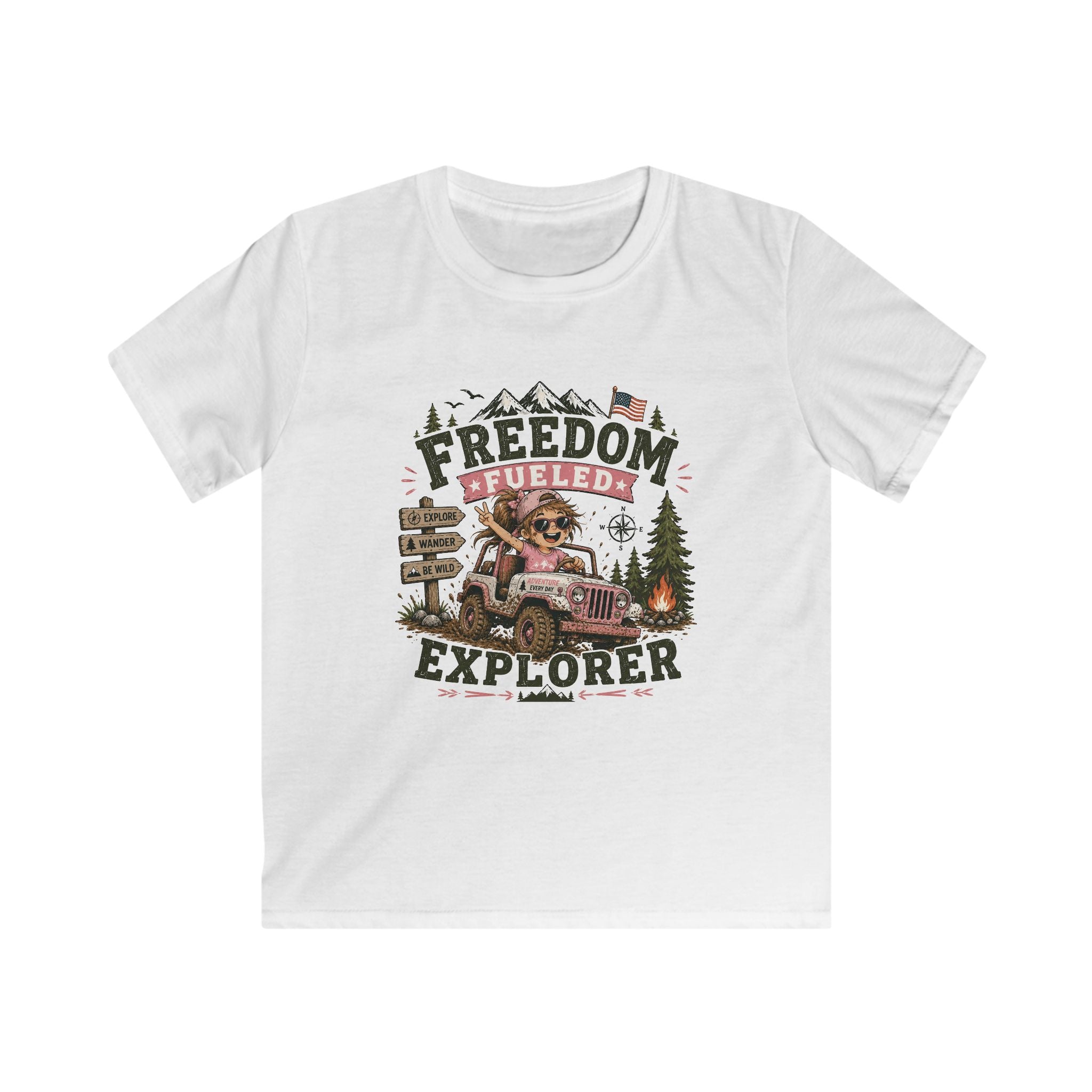 USA Freedom Fueled 2 - Kids Tee
