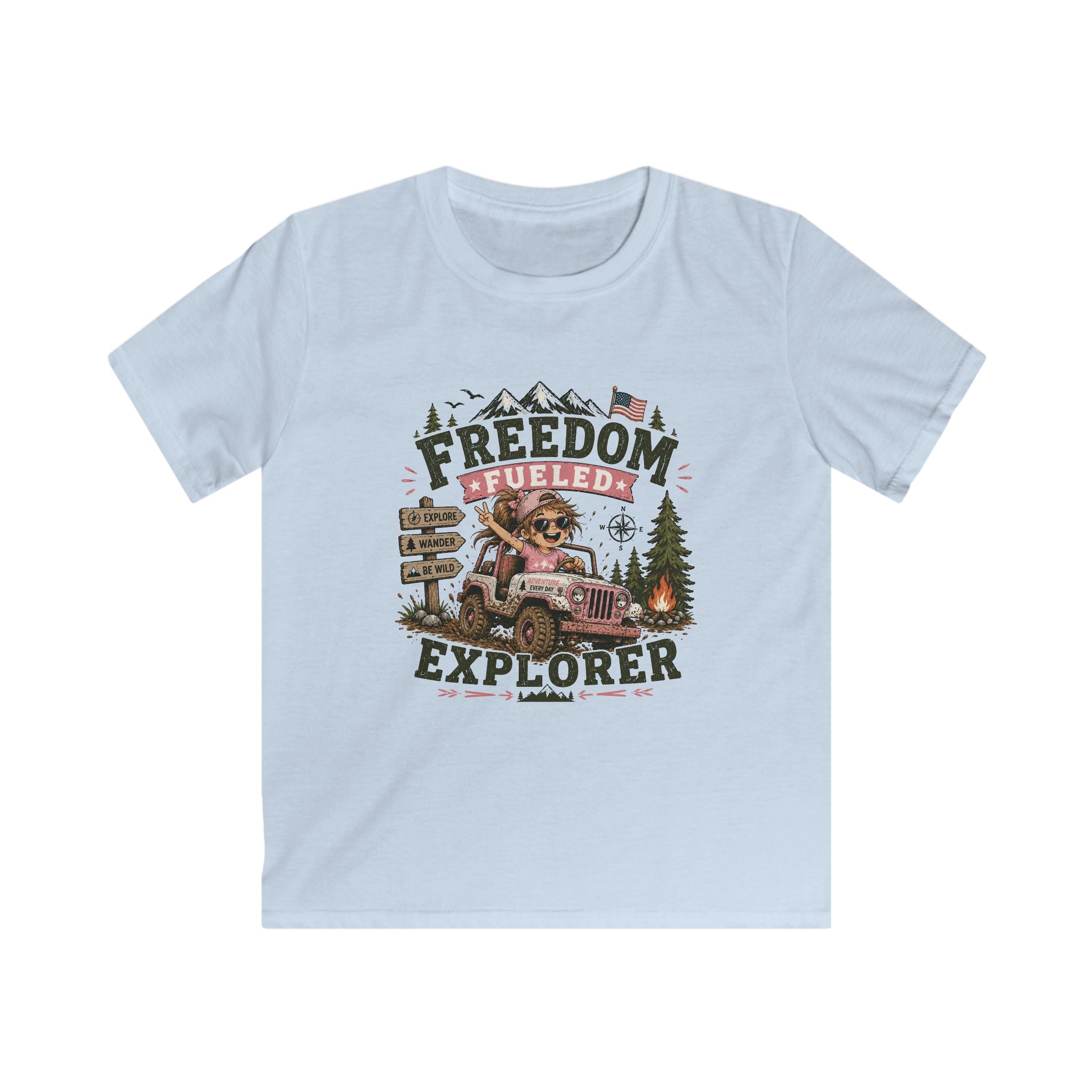 USA Freedom Fueled 2 - Kids Tee