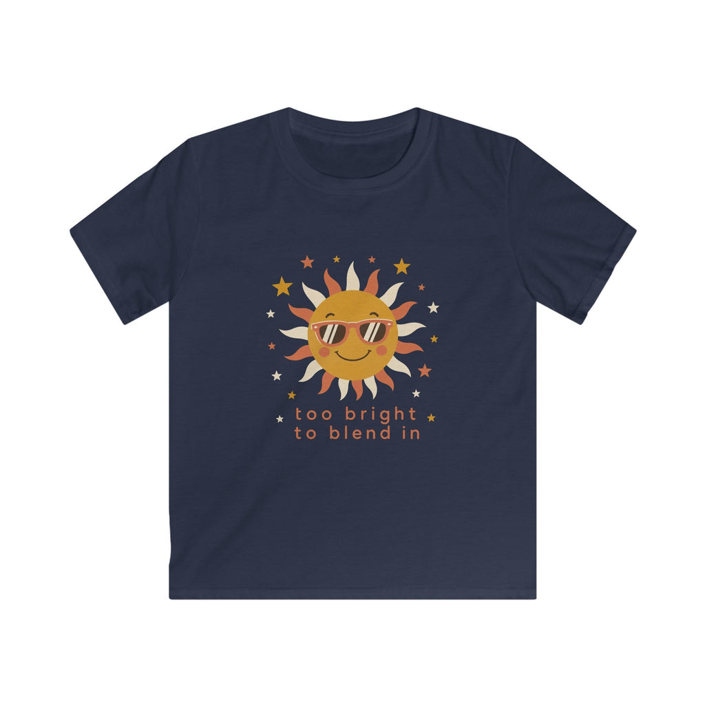 Too Bright To Blend In - Kids Tee
