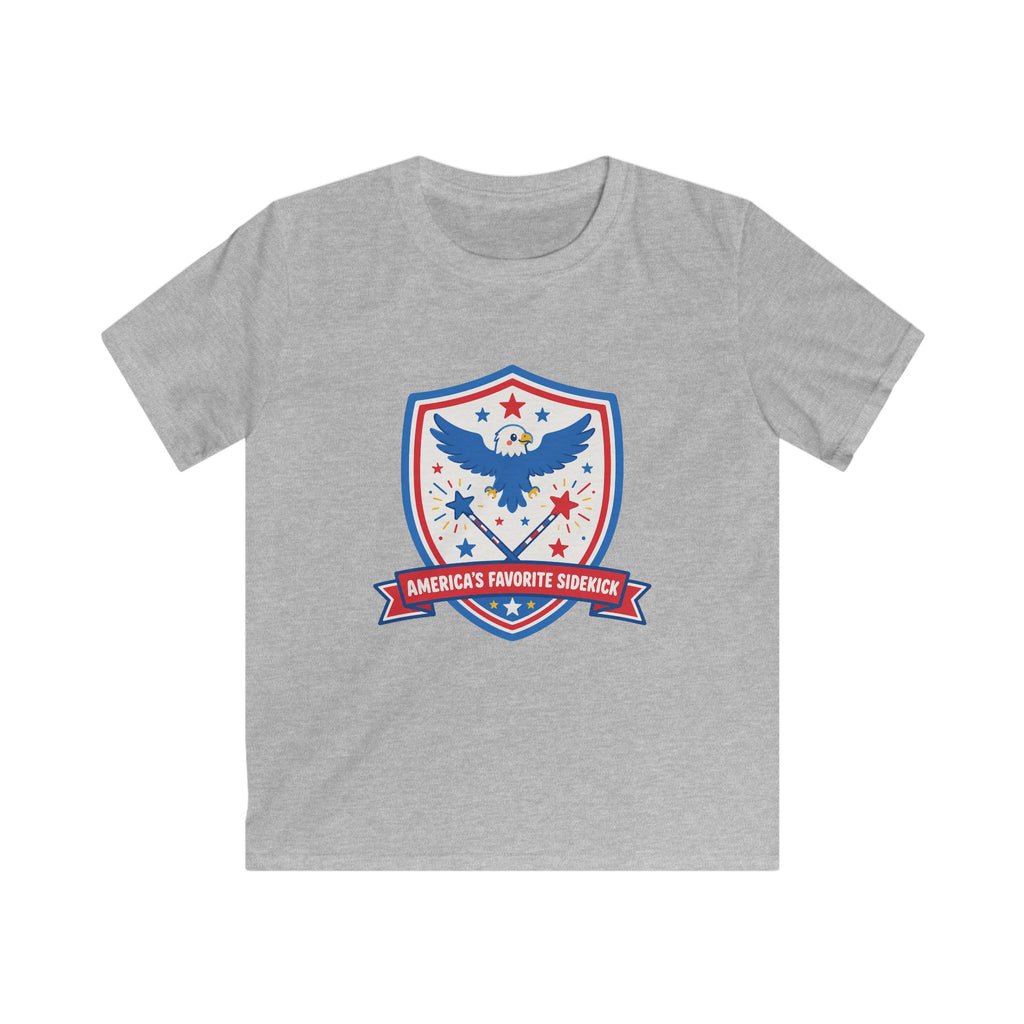 USA America's Favorite Sidekick - Kids Tee