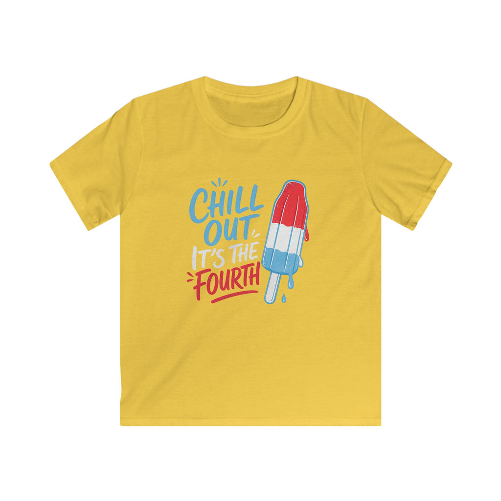 USA Chill Out It's The Fourth - Kids Tee