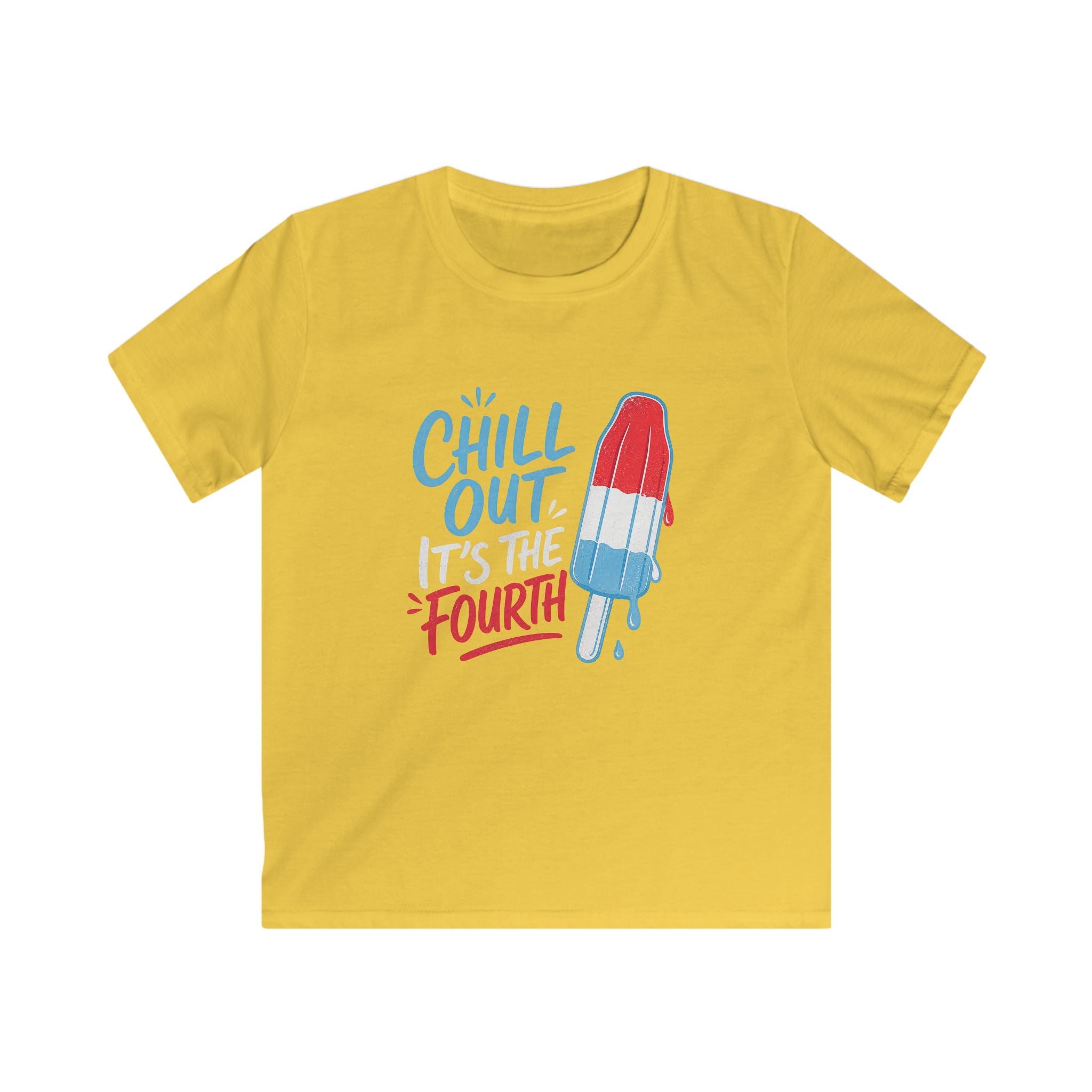 USA Chill Out It's The Fourth - Kids Tee