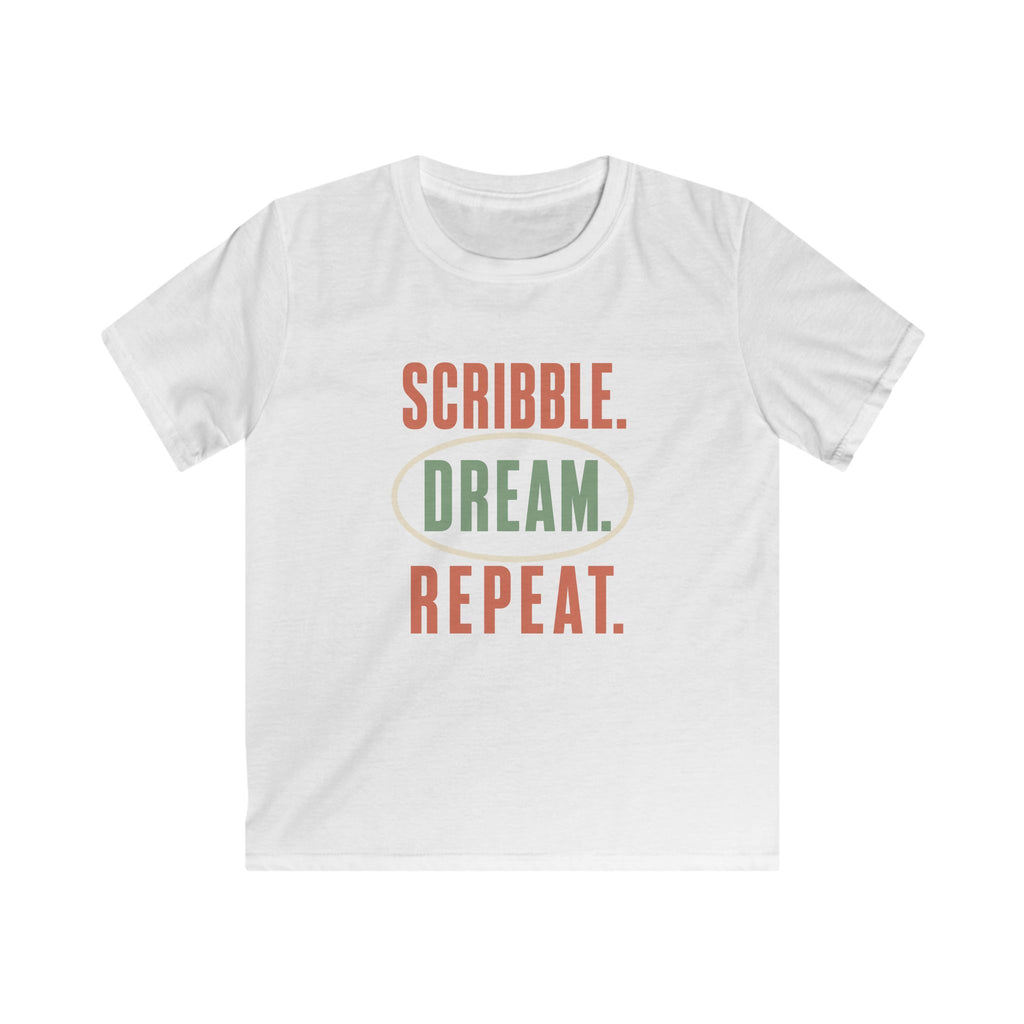 Scribble. Dream. Repeat. - Kids Tee