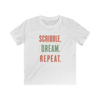 Scribble. Dream. Repeat. - Kids Tee