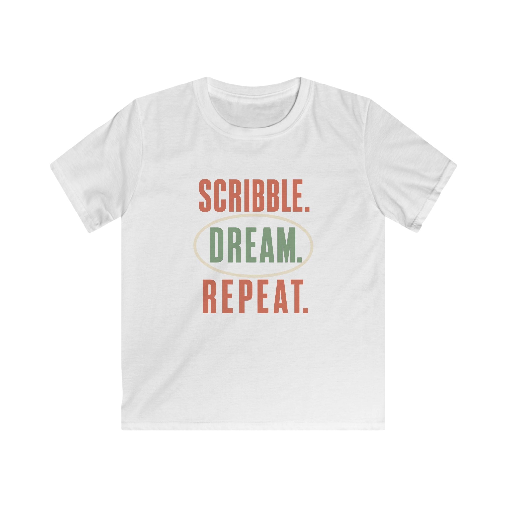 Scribble. Dream. Repeat. - Kids Tee