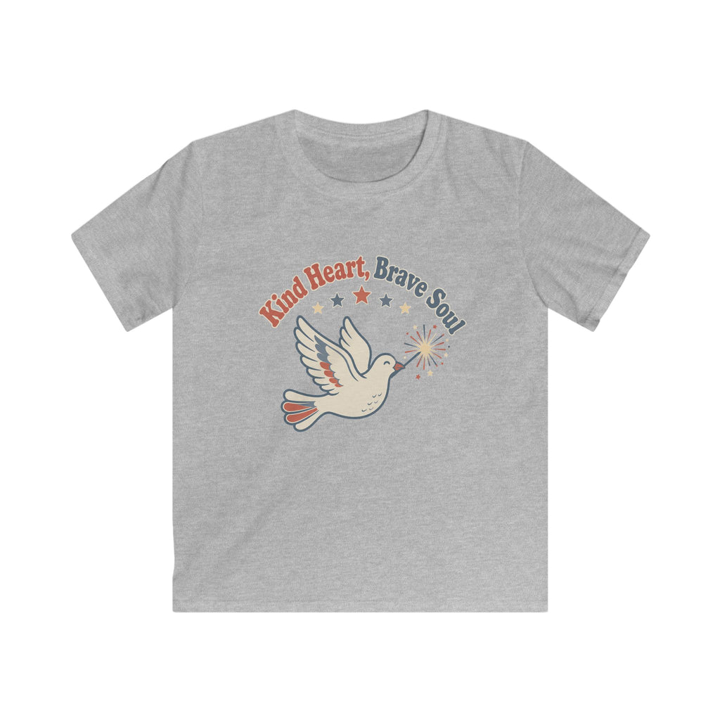 USA Kind Heart, Brave Soul - Kids Tee
