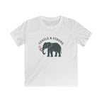 Elephant & Flower - Kids Tee