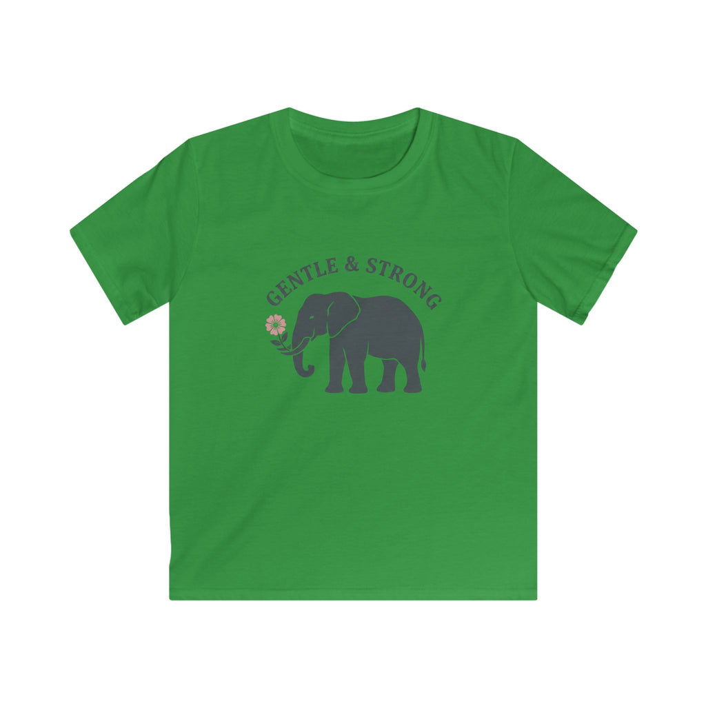 Elephant & Flower - Kids Tee