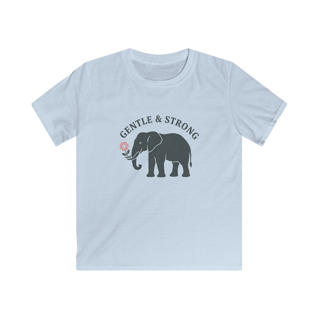 Elephant & Flower - Kids Tee