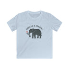 Elephant & Flower - Kids Tee