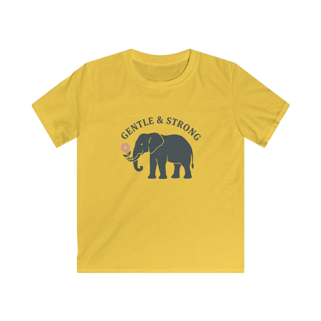 Elephant & Flower - Kids Tee