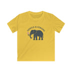 Elephant & Flower - Kids Tee