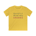USA Quietly Making Sparks - Kids Tee