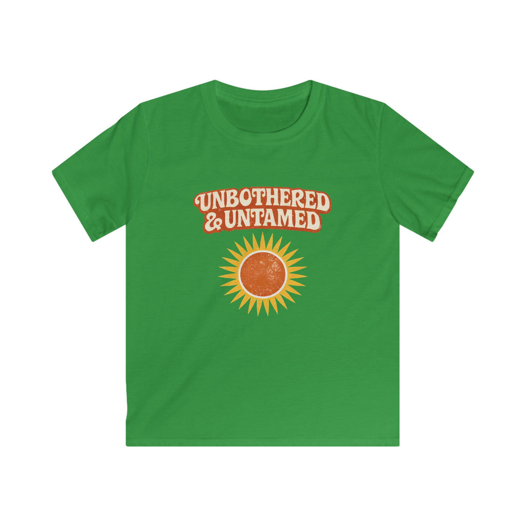 Unbothered & Untamed - Kids Tee