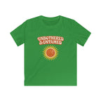 Unbothered & Untamed - Kids Tee