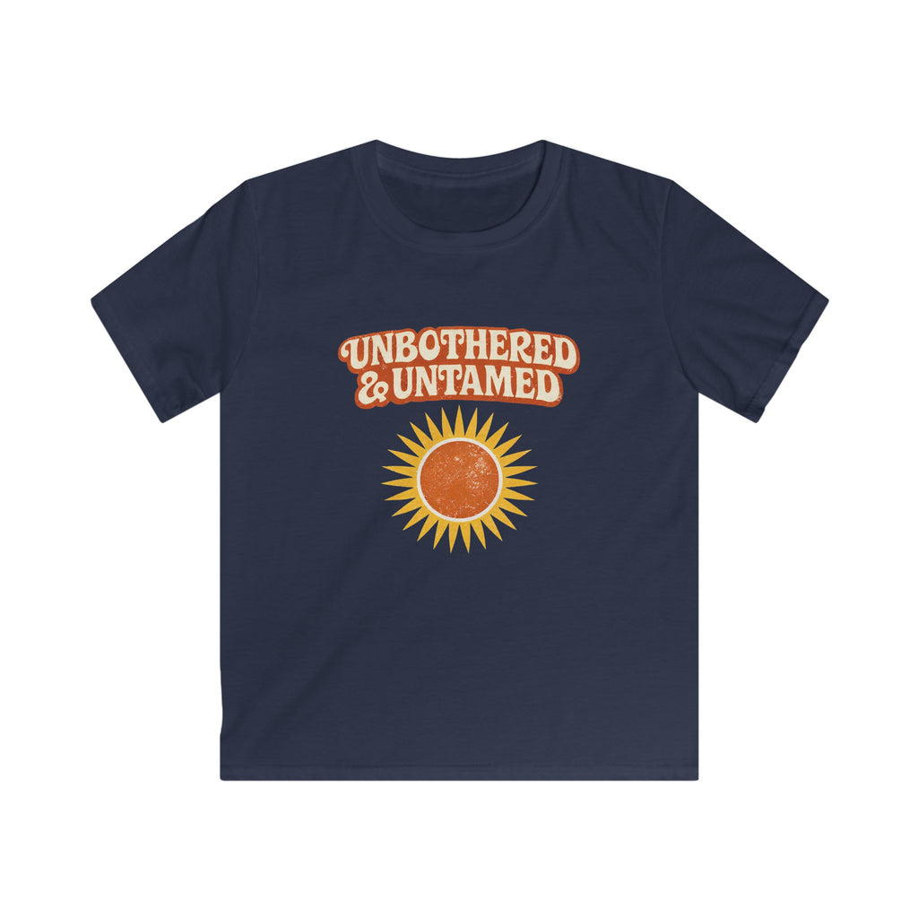 Unbothered & Untamed - Kids Tee