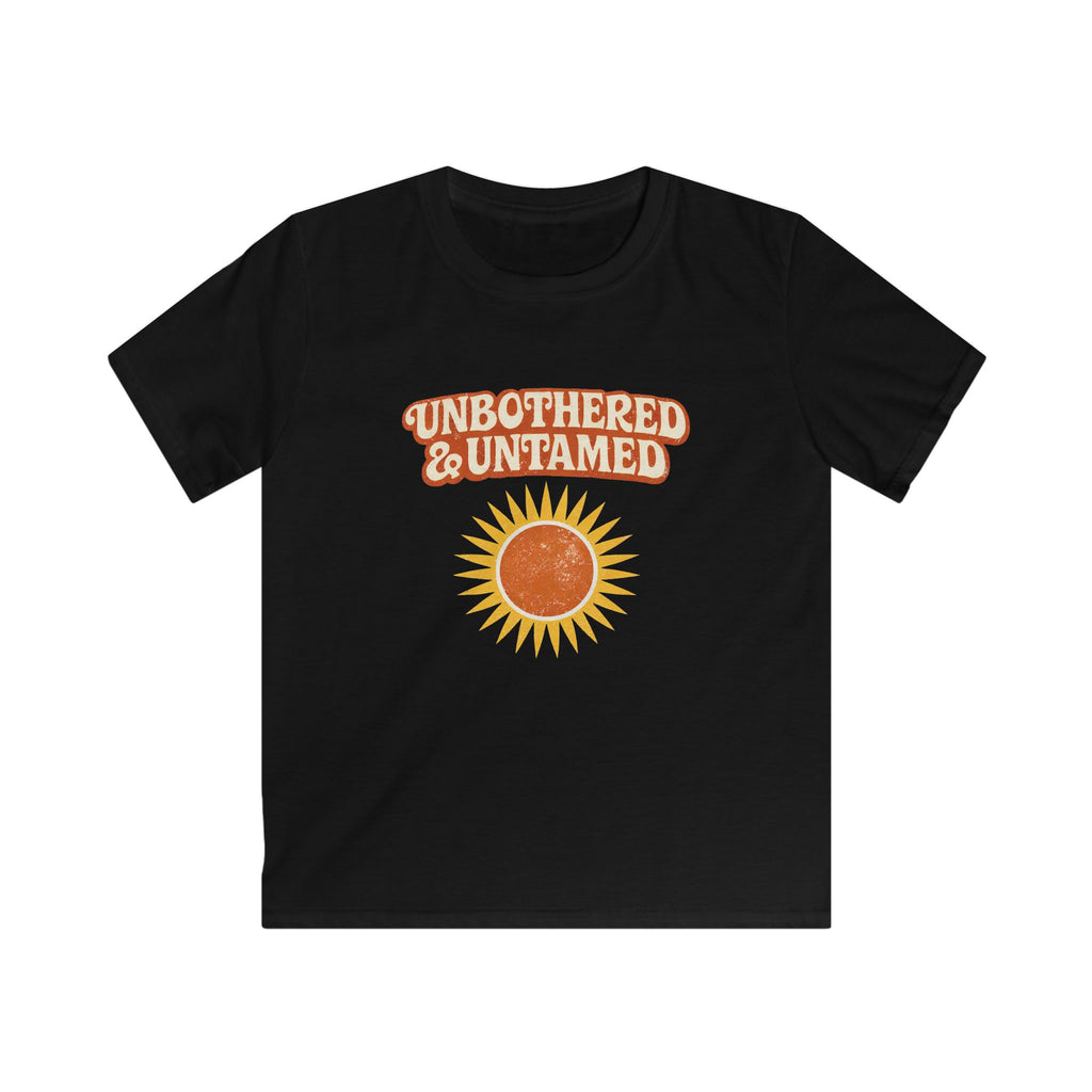 Unbothered & Untamed - Kids Tee