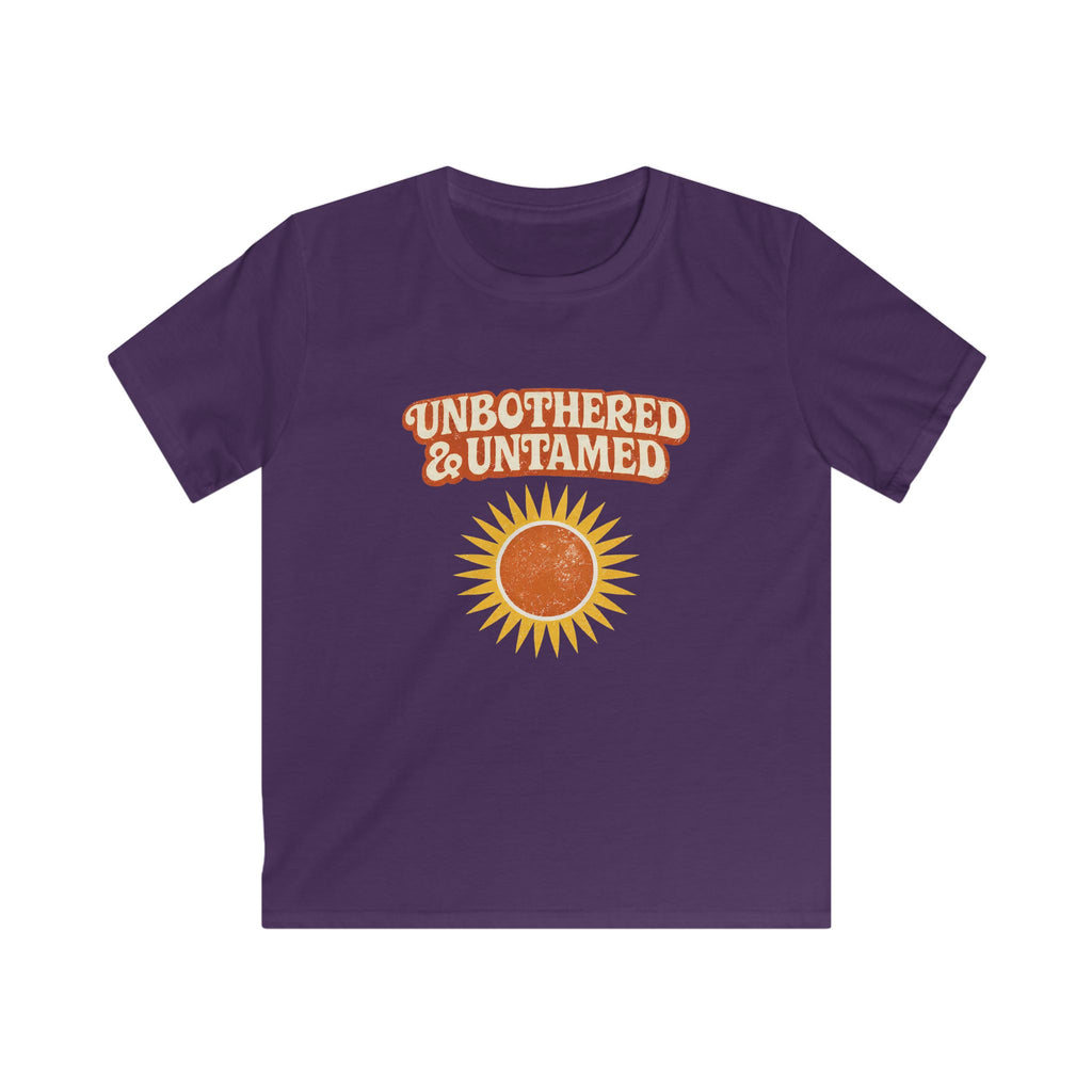 Unbothered & Untamed - Kids Tee