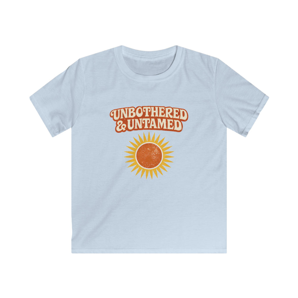 Unbothered & Untamed - Kids Tee