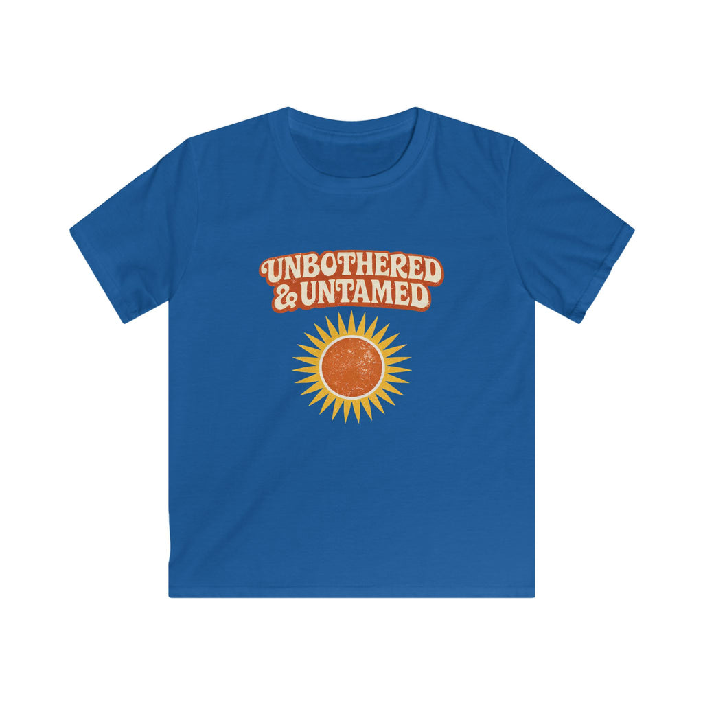 Unbothered & Untamed - Kids Tee