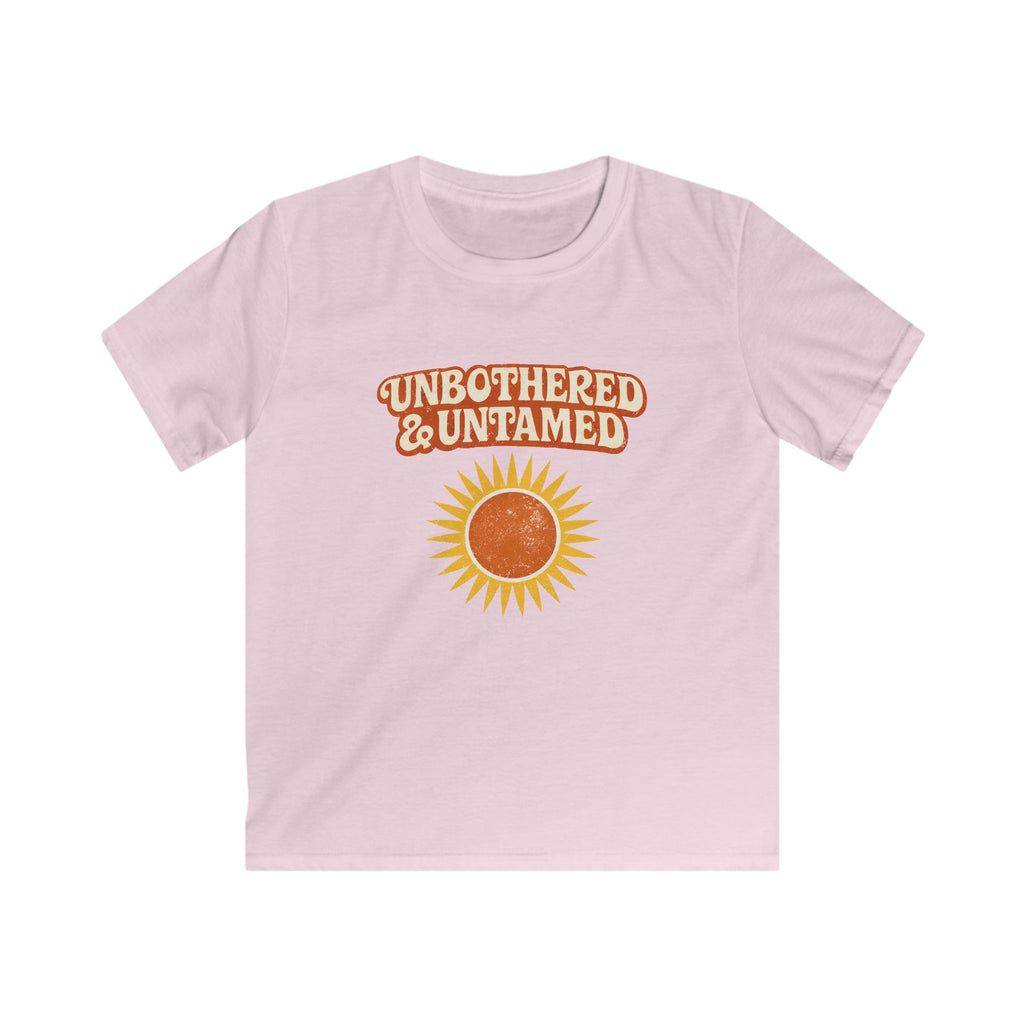 Unbothered & Untamed - Kids Tee
