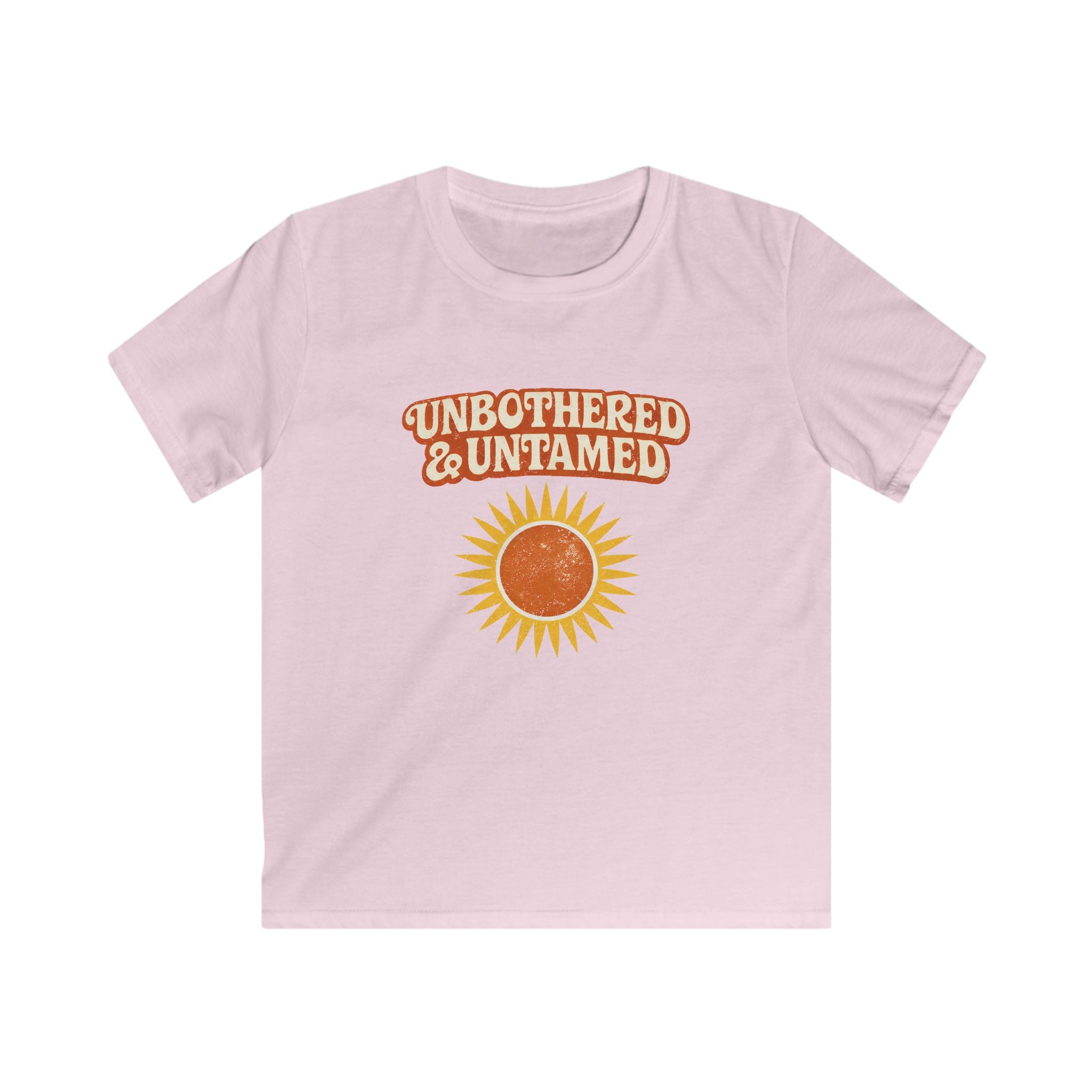 Unbothered & Untamed - Kids Tee