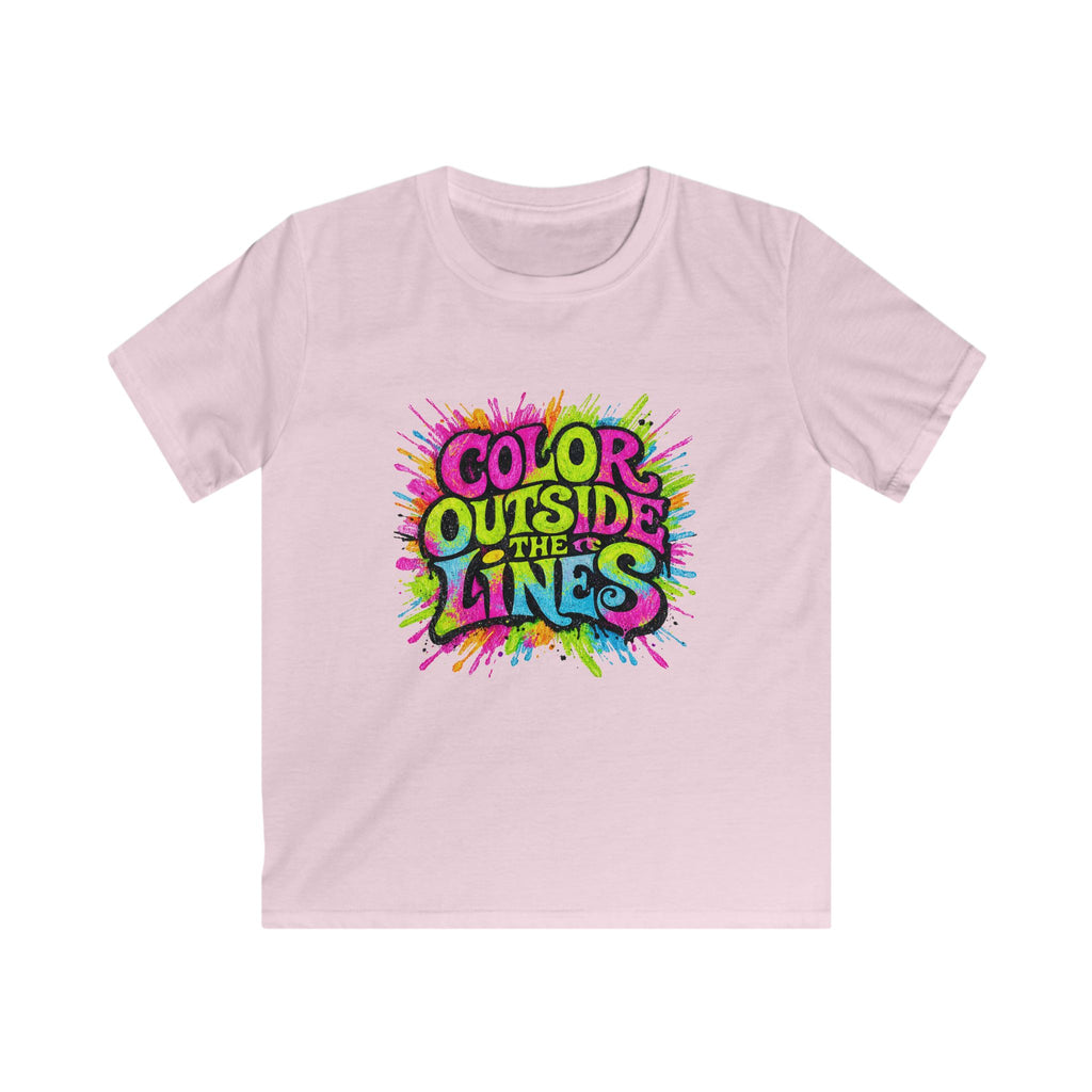 Color Outside The Lines - Kids Tee