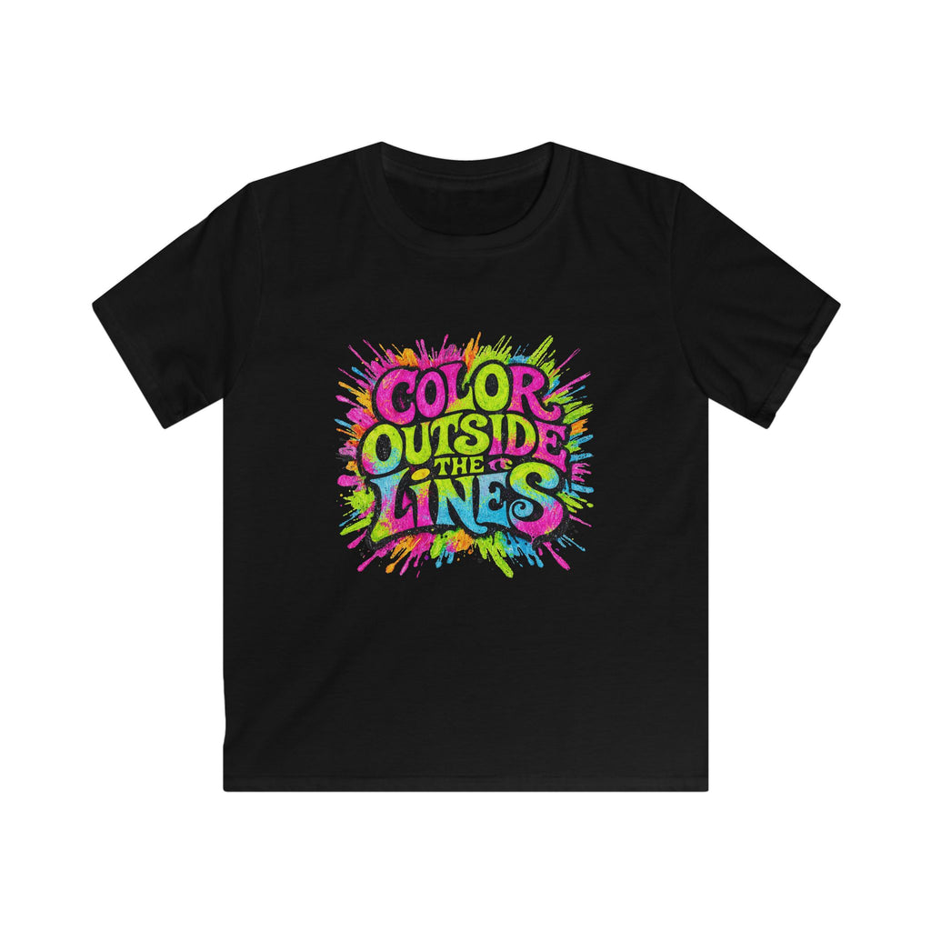 Color Outside The Lines - Kids Tee