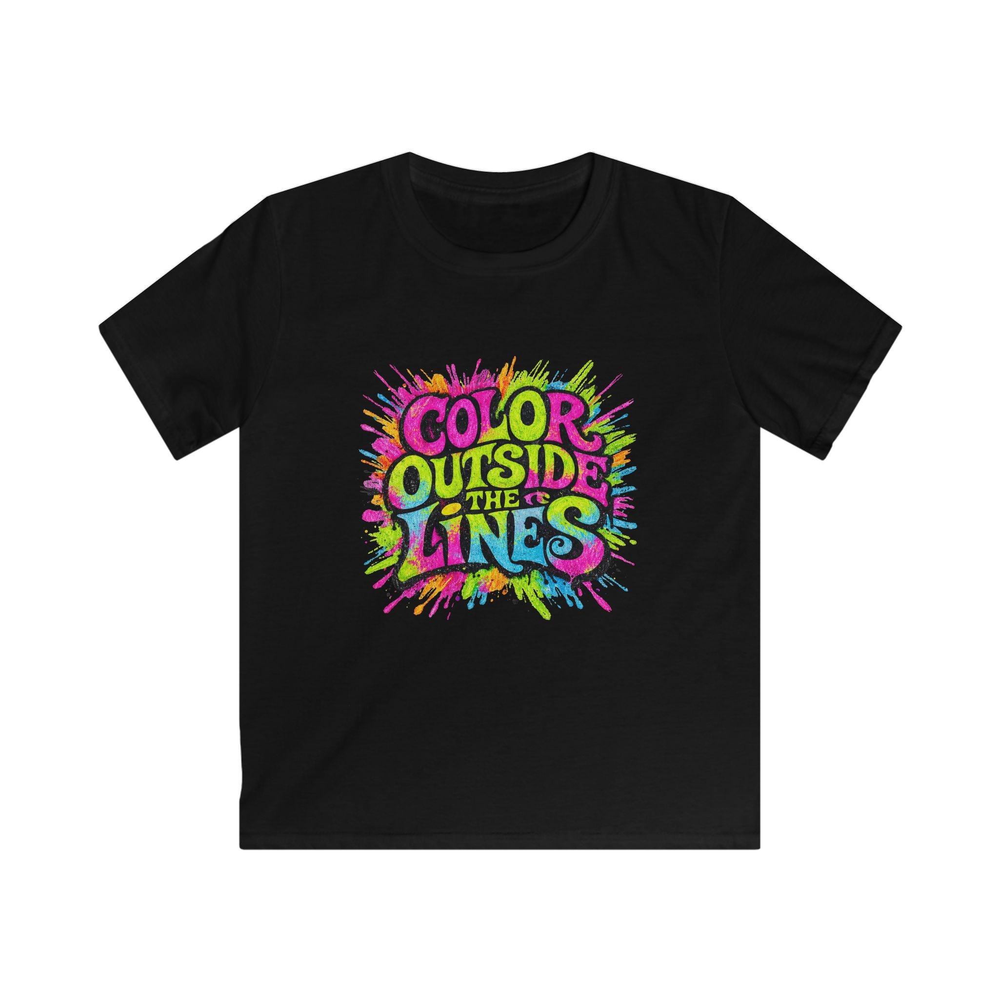 Color Outside The Lines - Kids Tee