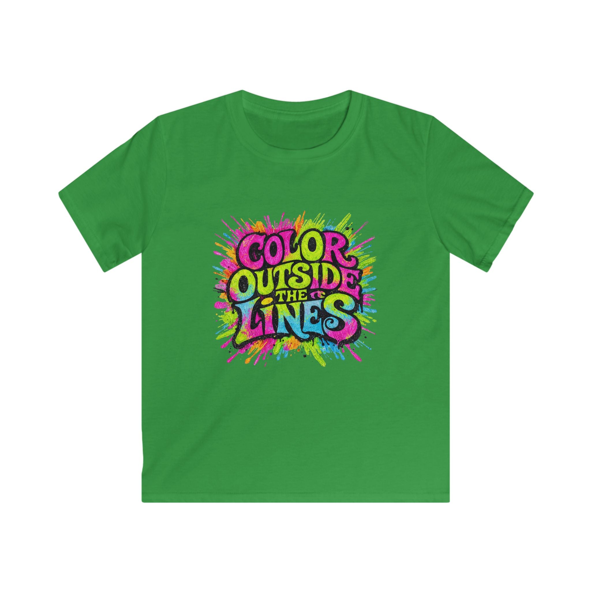 Color Outside The Lines - Kids Tee